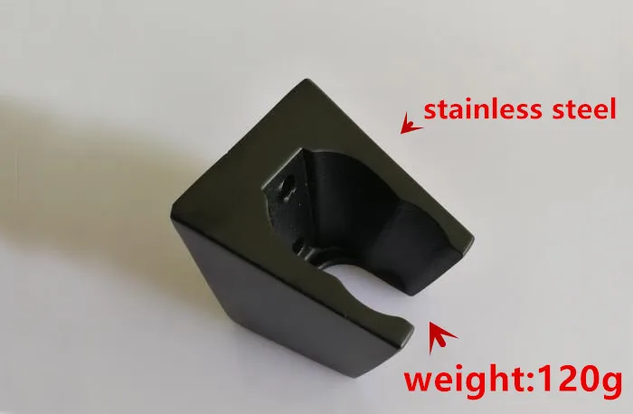 Матовый черный держатель для душевой головки из нержавеющей стали, кронштейн для душа, держатель для душа, душевые фитинги SH90