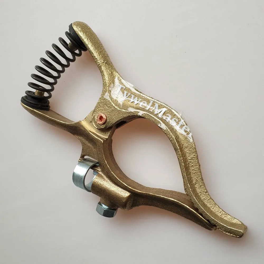 Professional 300A Welding Ground Clamp Earth Holder Full Copper Body