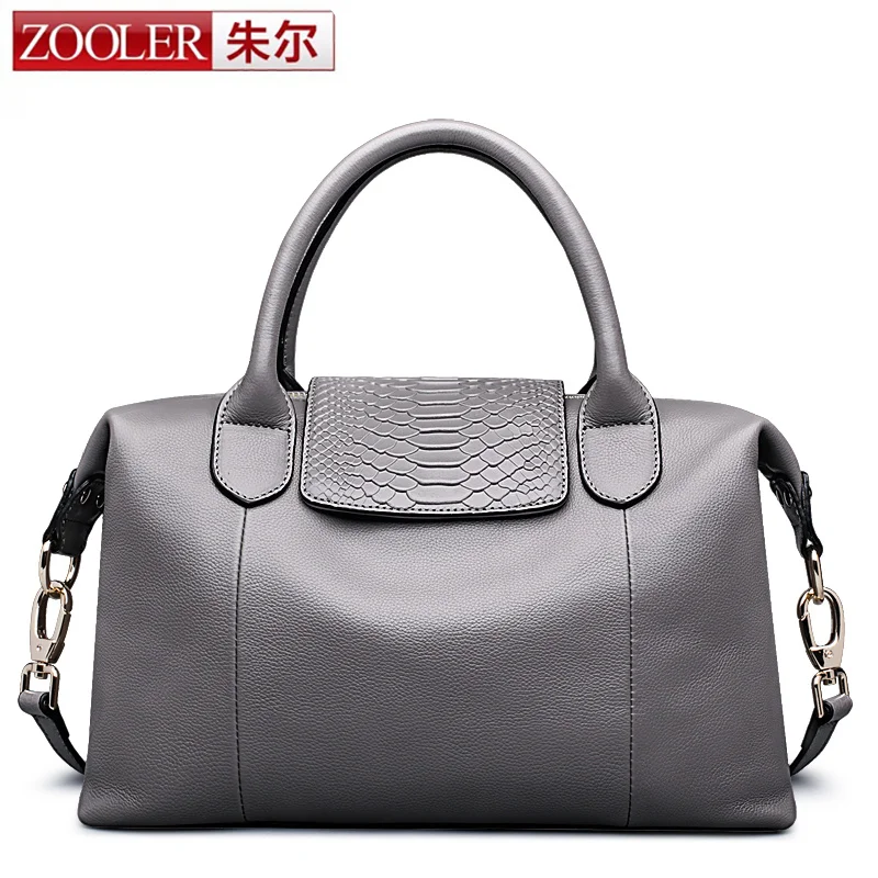ZOOLER 2017 woman leather bag luxury handbags women bags designer solid Limited sale elegant bag bolsa feminina#6128 Wholesale Luggage & Bags
