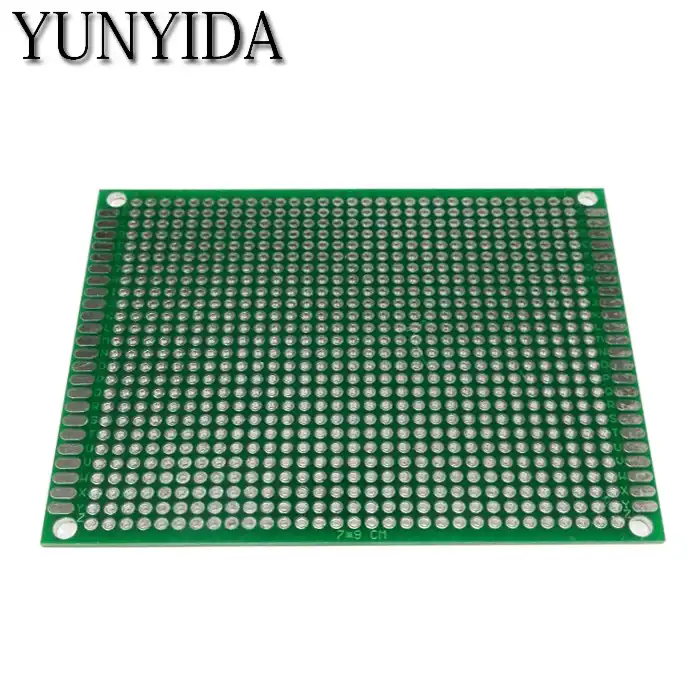 2pcs 3x7cm Double Side Prototype PCB Universal Printed Circuit Board