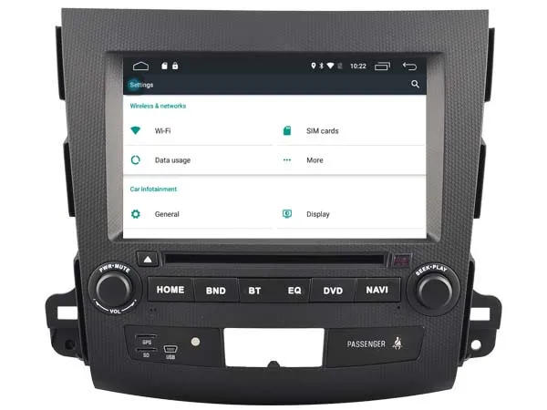 Discount 8" Android 6.0 OS Special Car DVD for Citroen C-Crosser 2007 2008 2009 2010 2011 2012 with Calling Function Support 5
