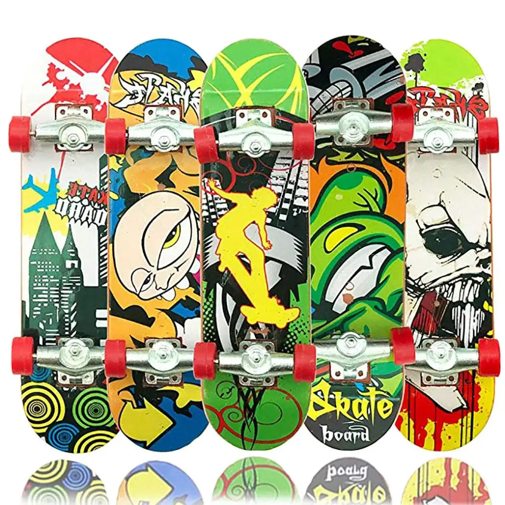

Alloy Finger Skateboard Exquisite New Creative Funny Toy Frosted Skateboard For Children Early Educational Toy Scrub Skate Gift