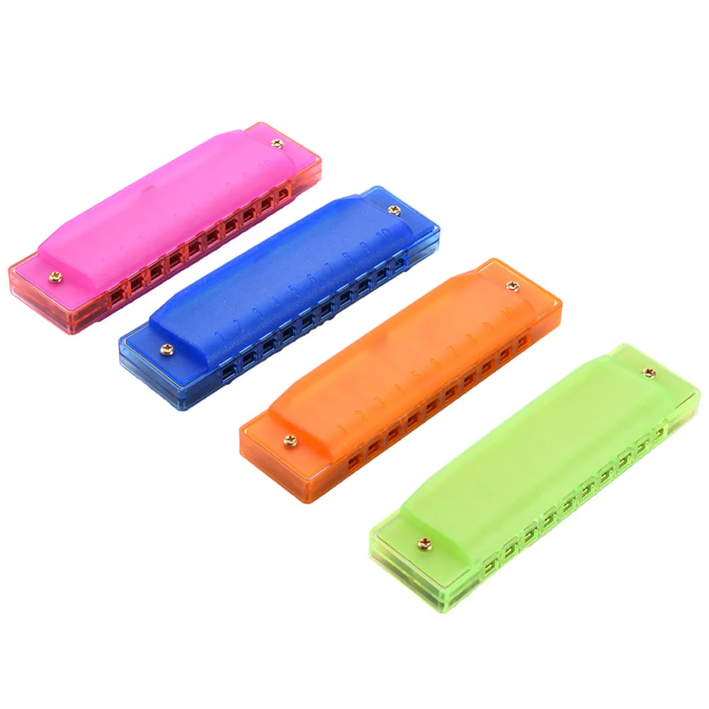 New Plastic Harmonica Child Musical Toys For Children Develop Harmonica
