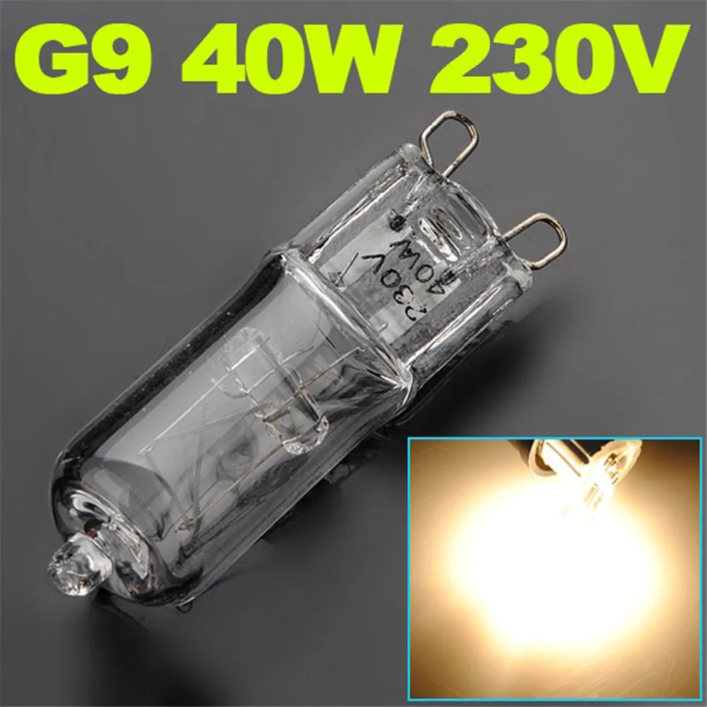 G9 LED Bulbs 10 pcs x G9 40W Halogen Light Bulbs Long Life Capsule