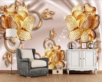 

European luxury jewelry rose 3d wallpaper papel de parede,living room bedroom sofa tv background wall papers home decor mural