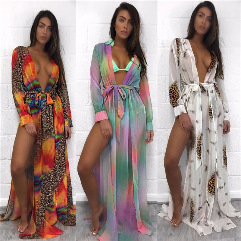 

Beach Dress Sarongs Cover-up Swimwear Bobe De Plage Pareo Beach Tunics Bathing Suit Cover Ups Saida De Praia Bikini Cover Up