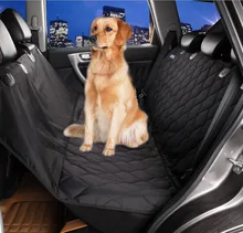 Car Dog Seat Covers Pet Mat Waterproof Non-Slip Backing Padded Hammock Interior Travel Accessories For All Cars J2Y
