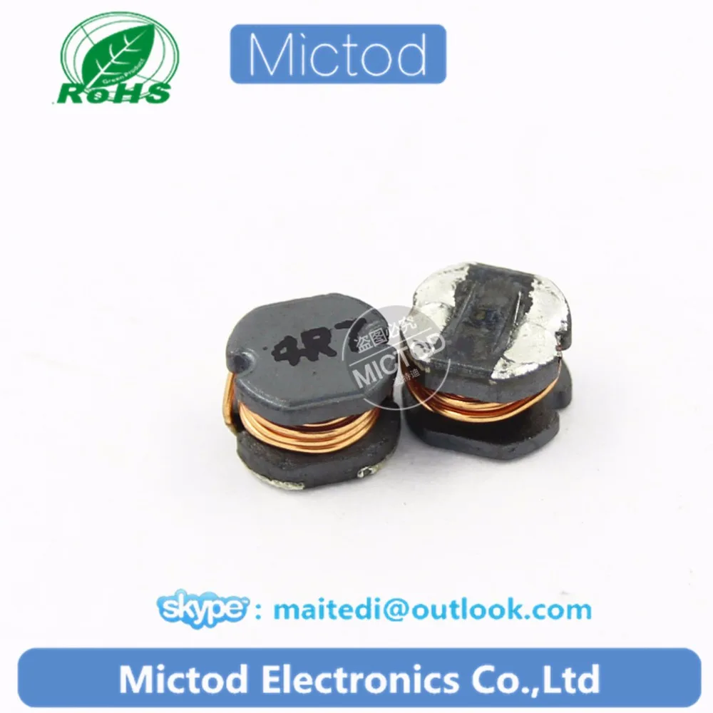 50 шт./лот 2.2uH 3.3uH 4.7uH SMD Мощности Индуктора CD43 6.8uH 10uH 22uH 2R2 3R3 4R7 6R8 100 220 Бесплатная
