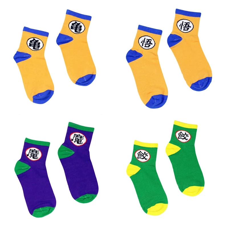 

Dragon Ball /Majin Buu/Master Roshi New Arrival Men's Fashion Socks Super Saiyan Design Anime Hip Hop idea Socks Cotton Socks