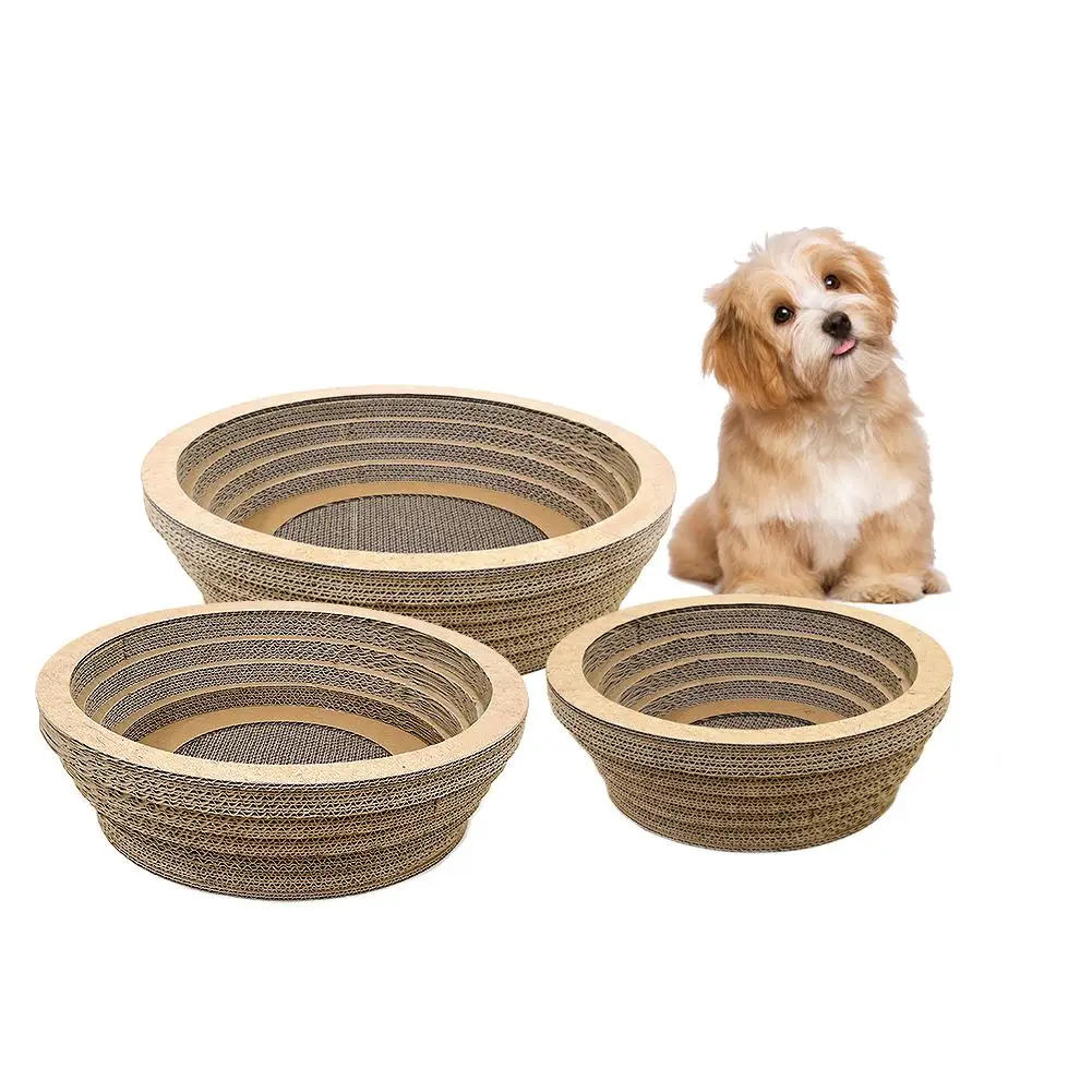Large Space Bowl Type Cat Scratch Board Scratching Pad Cat Nest Toy Scratcher For Grinding Claws Body Massage Rest Scratching Large Space Bowl Type Cat Scratch Board Scratching Pad Cat Nest Toy Scratcher For Grinding Claws Body Massage Rest Scratching