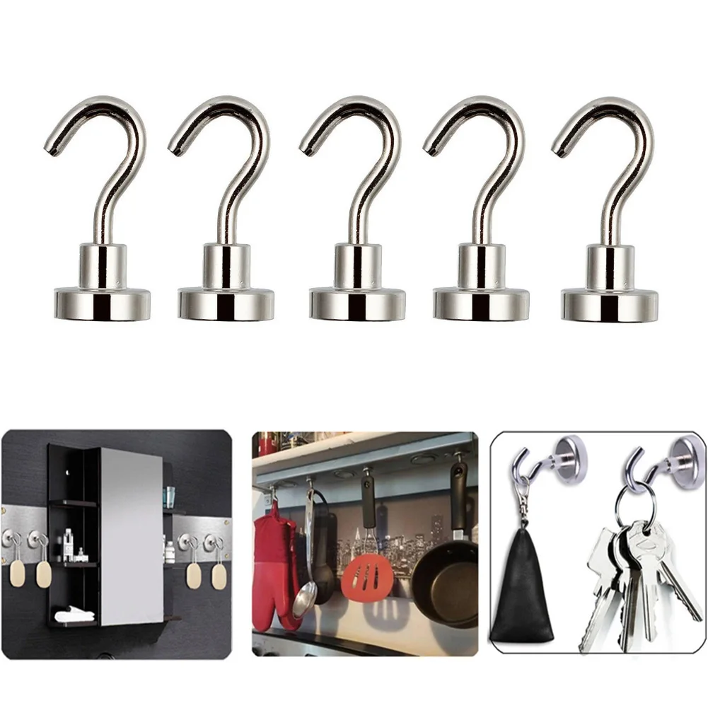 Super Strong Hooks Hanger Linked Circular Hooks Kitchen Toolsin Storage