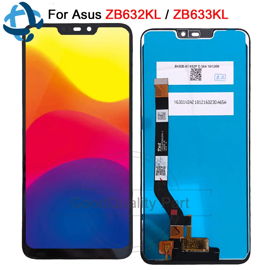 

6.26"New For Asus Zenfone Max M2 ZB633KL/ZB632KL X01AD LCD Display Screen+Touch Panel Digitizer replacement ZB633KL X01AD lcd