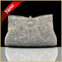 Dhl Frei Handgemachter Berühmte Marke Frauen Clutch Abendtasche Kristall Hochzeitshandtaschen Diamant Goldsplitter Kupplung Hochzeit #80366