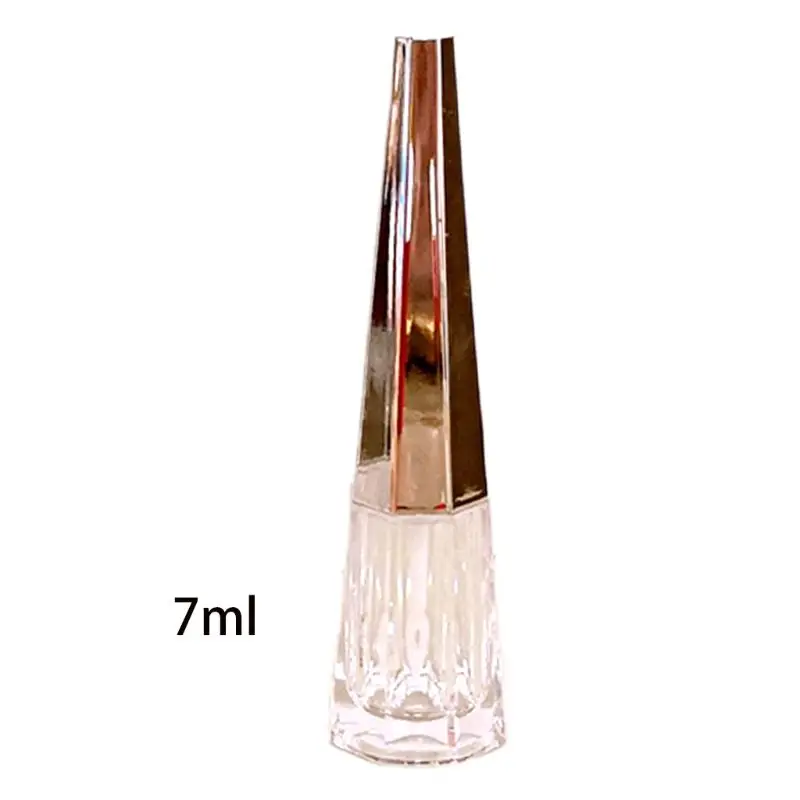 

7ml Geometric Cone Shape Empty Clear Lip Gloss Container Portable DIY Lip Balm Liquid Lipstick Tube Dispenser Bottle Makeup Tool