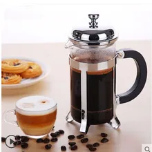 Французские горшки из нержавеющей стали кофейники домашние французские фильтр для кофе и чая горшки стеклянные капсула 350 мл/800 мл