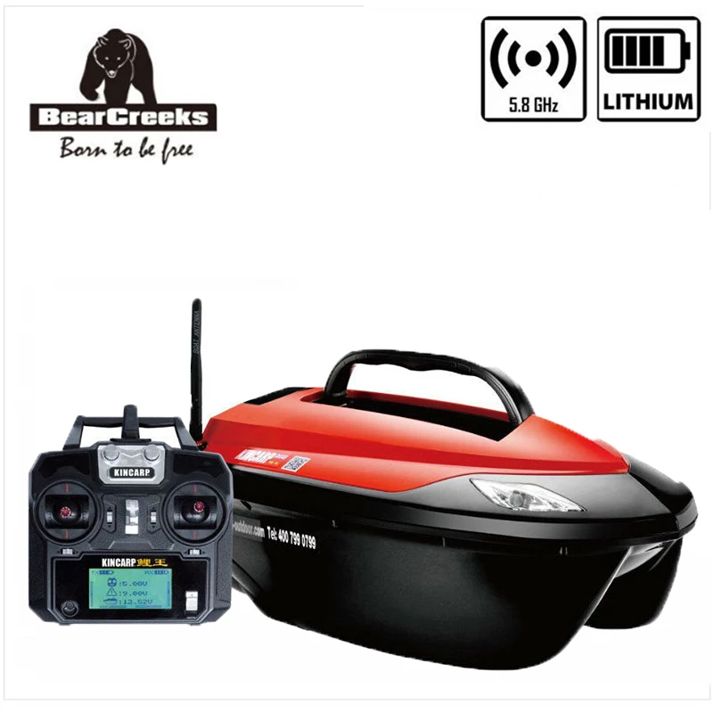 

BearCreeks KINCARP V6 Carp Fishing Bait Boat baitboat with lithium battery