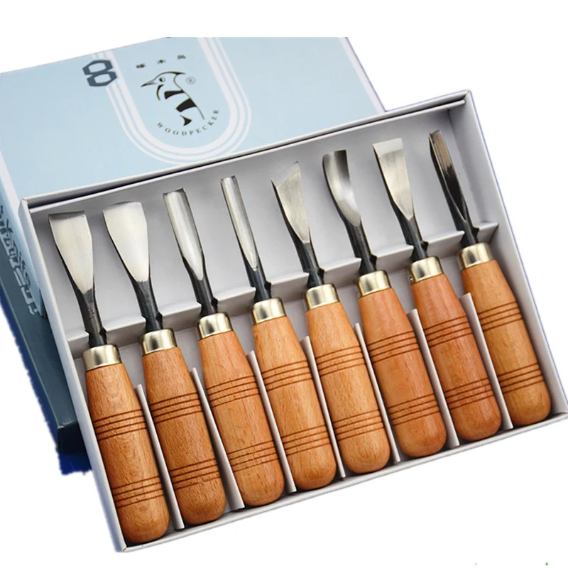 8-pcs-Tool-Kit-woodpeckers-chisel-wood-carving-tools-chisel-knife-handmade-woodcut