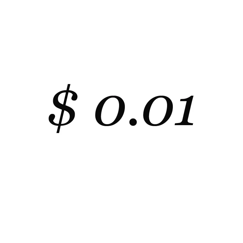 

0.01 link For Resend Order. We will ship it out asap when it is confirmed. Best regards.