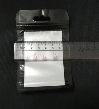 

7.5*12cm Thicker Plastic Package zipper Bag for 1M 8PIN 5PIN USB CABLE Card Reader Digital Gadgets Phone Accessories pouch