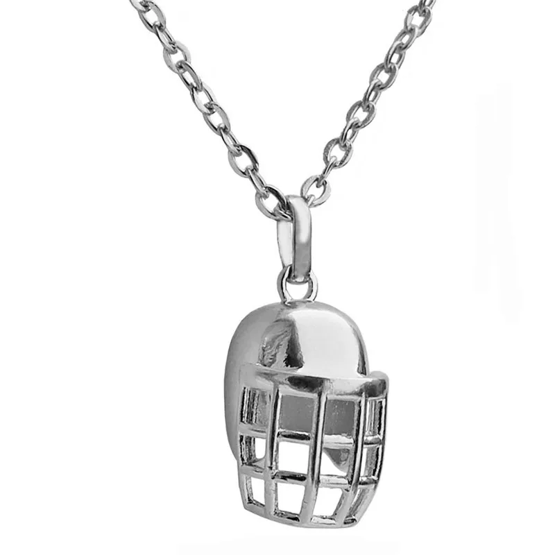 الرجبي خوذة قلادة المختنق قلادة للنساء تصميم عشاق الأمريكية النحاس صنع المجوهرات الرياضية 2017 الجديدة الرجبي خوذة قلادة المختنق قلادة للنساء تصميم عشاق الأمريكية النحاس صنع المجوهرات الرياضية 2017 الجديدة