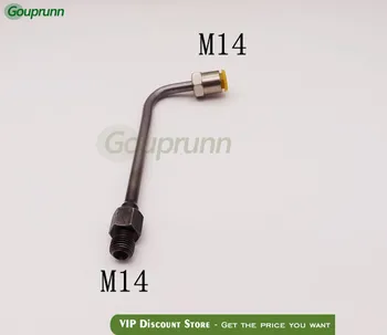 

200mm diesel common rail tube conversion joint changing joint M14-12/14 for common rail test bench, common rail tools