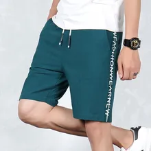 Мужские шорты, модные пляжные мужские шорты с буквенным принтом, повседневные мужские бермуды, рабочая одежда, спортивные штаны, Мужская одежда, шорты