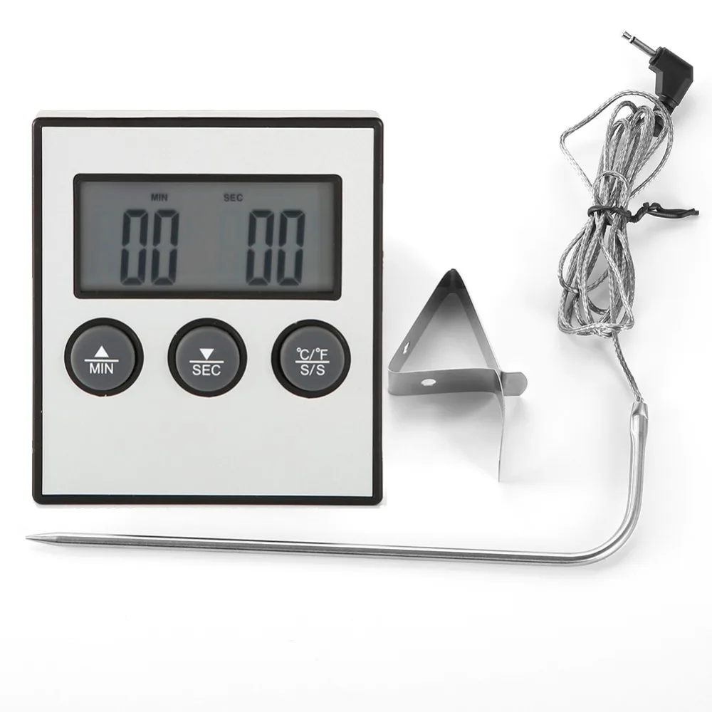 Digital Lcd Display Kitchen Thermometer Food Baking Meat BBQ