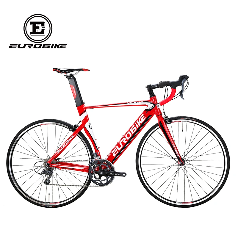 Top EUROBIKE 54CM  Road Bikes 54CM Aluminum Bicycle  16 Speed 700C Inches Wheel  Road Bike 0