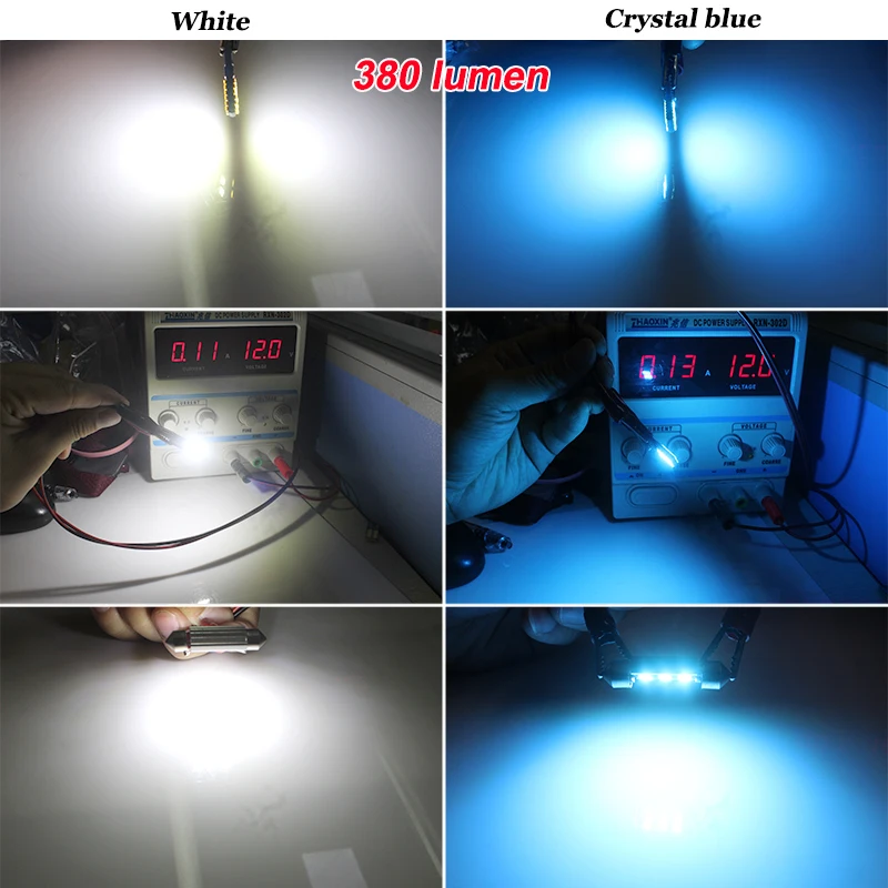 11 Pcs White Canbus led Car interior lights Package Kit for Toyota Corolla 2003- led interior Dome lights