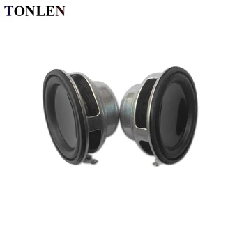 

TONLEN 4 ohm 3W Full Range Speaker Round Rubber Side Speaker NdFeB Magnets 36mm 16Core DIY Mini Music Speaker Horn 2Pcs