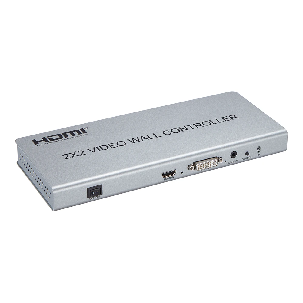 2x2 HDMI видео настенный контроллер 1080P Процессор HDMI/DVI вход поддержка 7 режимов