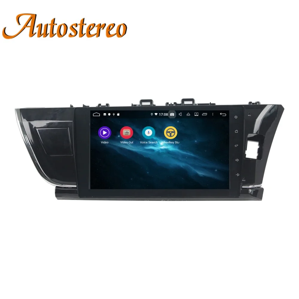 Flash Deal Android 9 DPS Max 64GB Car GPS navigation For Toyota Corolla 2013+ RHD multimedia car DVD player head unit radio tape recorder 5