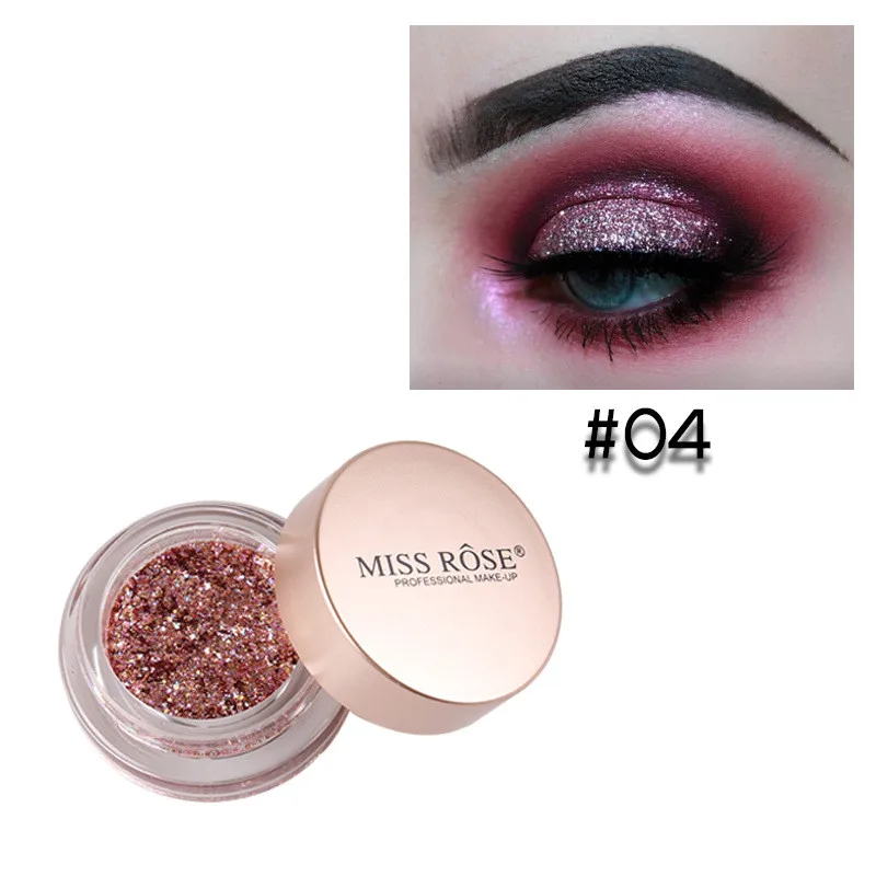 Miss Rose 10 цветов Русалка Shimme тени для век свободный порошок с пигментным блеском тени для век макияж тени для век Палитра TSLM2