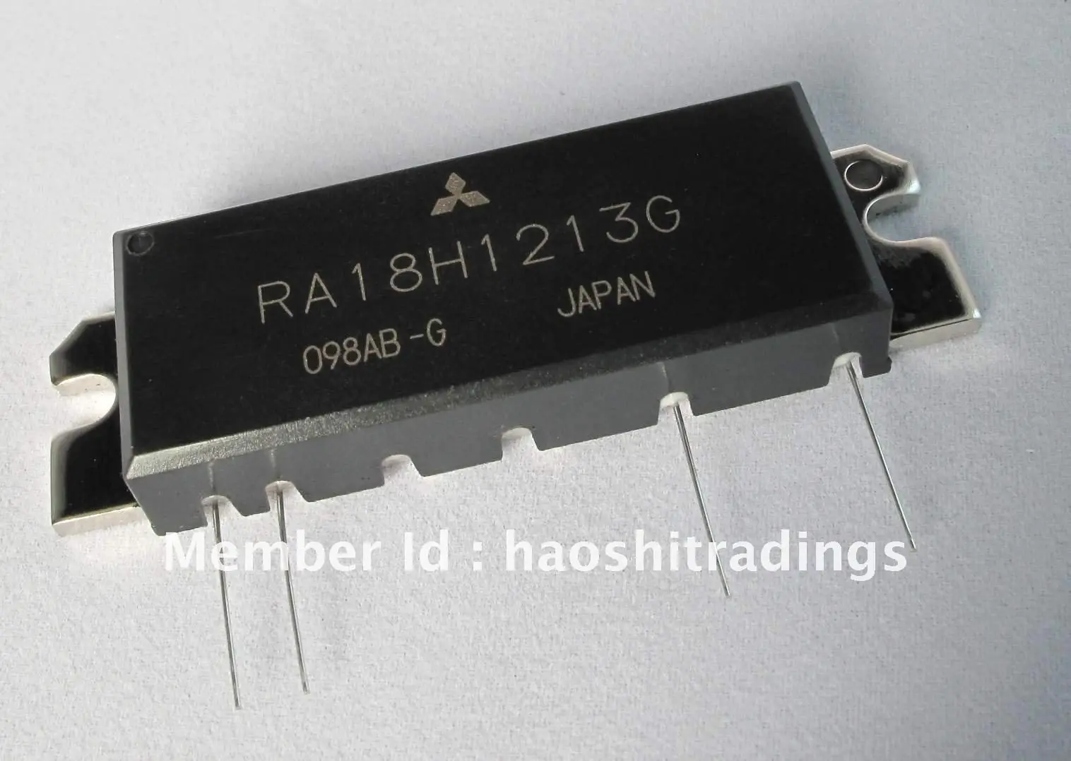 MITSUBISHI rf mosfet amplifier power module, RoHS compliant,18W, 1240