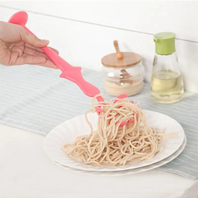 Новая кухонная многофункциональная Вертикальная My Fair Lady Lo mein ложка для лапши