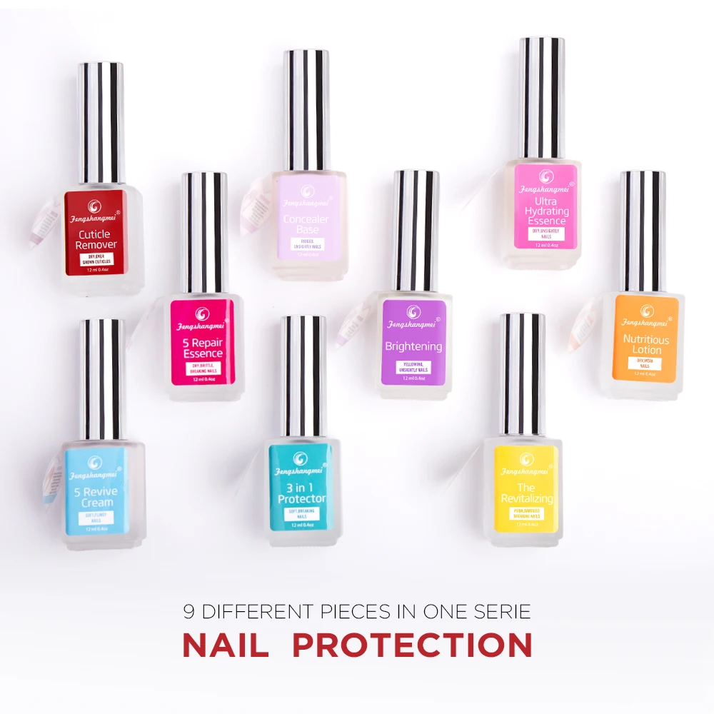 fengshangmei 15ml Acid Gel Primer No Lamp Quick Dry Nail Treatment Gel Nail Polish Primer 6
