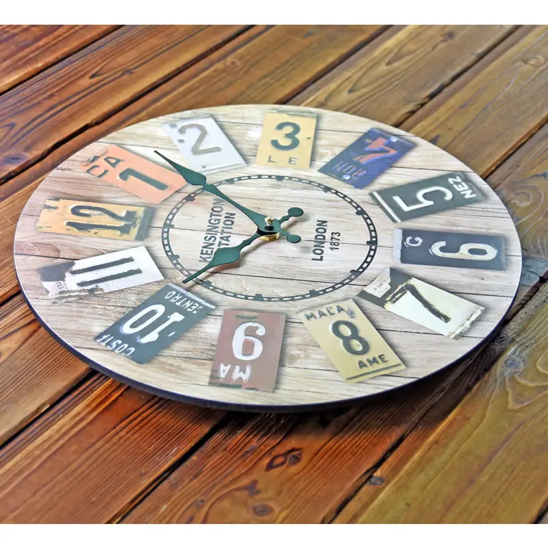 2017-New-LONDON-1873-Retro-Wooden-Clock-Colorful-Number-Vintage-Wall-Clock-Bar-Cafe-Shop-Resturant (2)