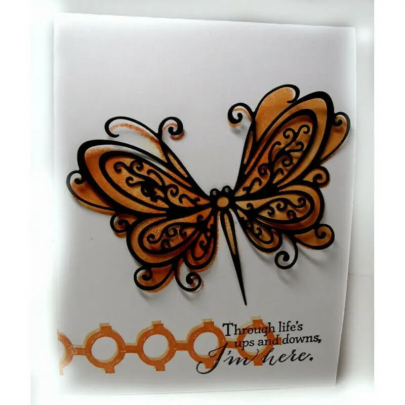 2019 New Arrival Butterfly Metal Cutting Dies Stencil Decoration Stunning Cutter Die For Scrapbooking Embossing