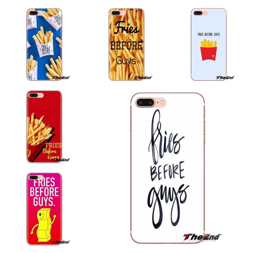 Для huawei G7 G8 P7 P8 P9 P10 P20 P30 Lite Mini Pro P Smart плюс 2017 2018 2019 надпись &quotFries Before Guys&quot Искусство