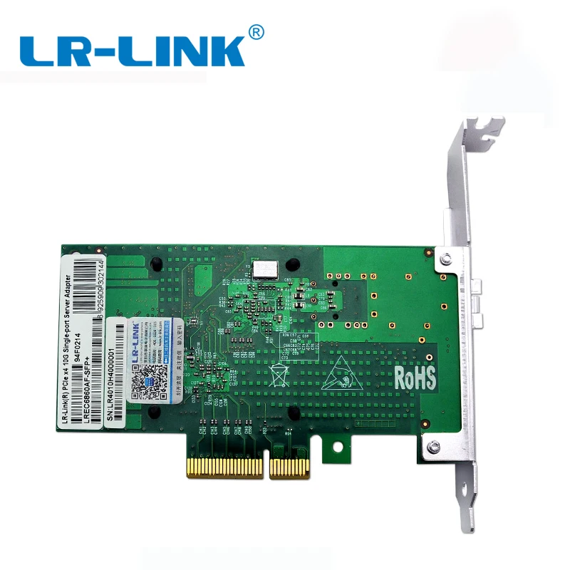 LR LINK 6860AF SFP + 10 Гб Ethernet адаптер LAN карта PCI Express E волоконно оптическая сетевая