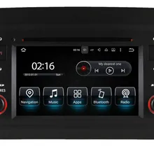 Android 8,0 Автомагнитола DVD плеер для Fiat Croma с gps навигацией Навигатор Радио BT карта USB SD Видео Стерео 4 ядра 4G+ 32G