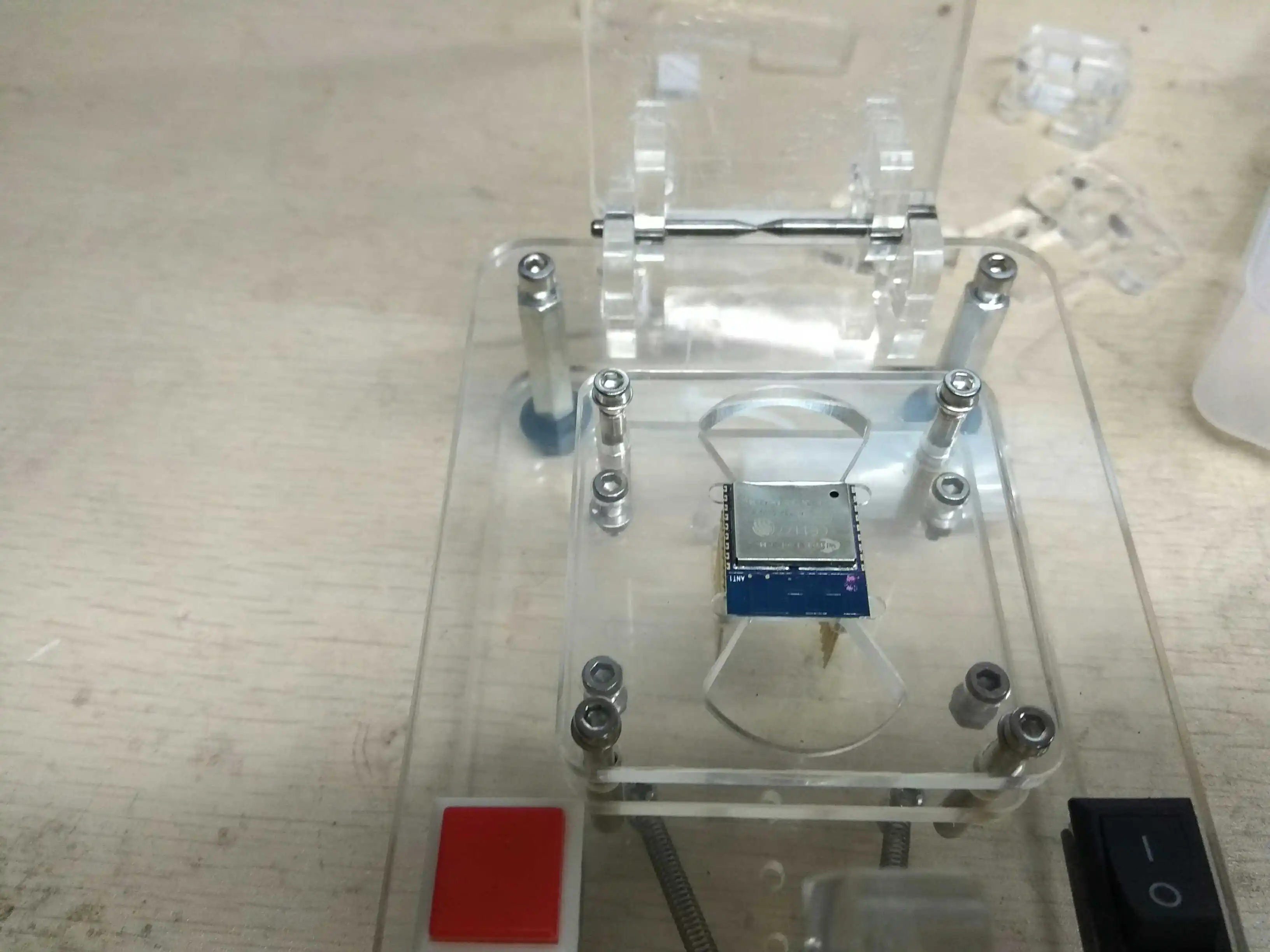 

ESP Wroom 02 Test Fixture Fixture