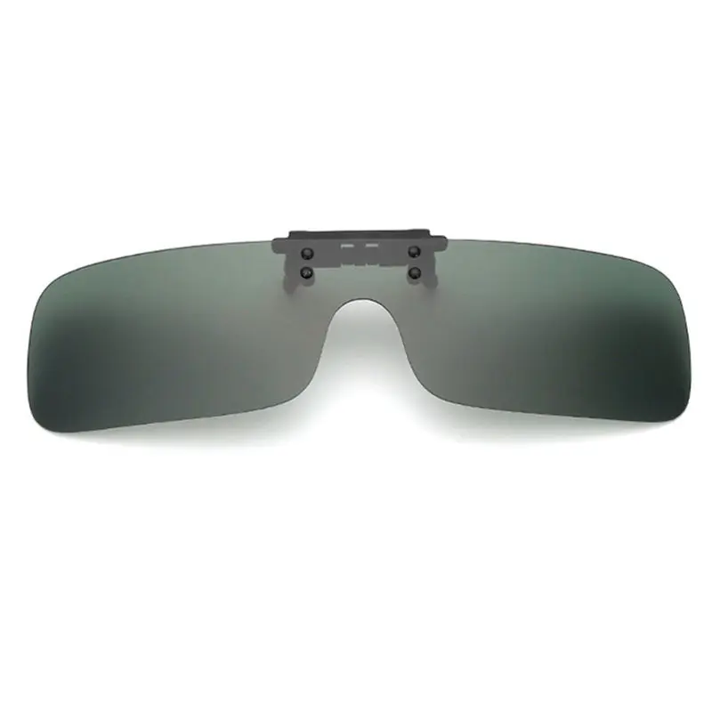 Outerdo UV400 поляризованный Cilp на солнцезащитные очки для езды на велосипеде для вождения и верховой езды линзы ночного видения для миопии очки - Цвет: 2