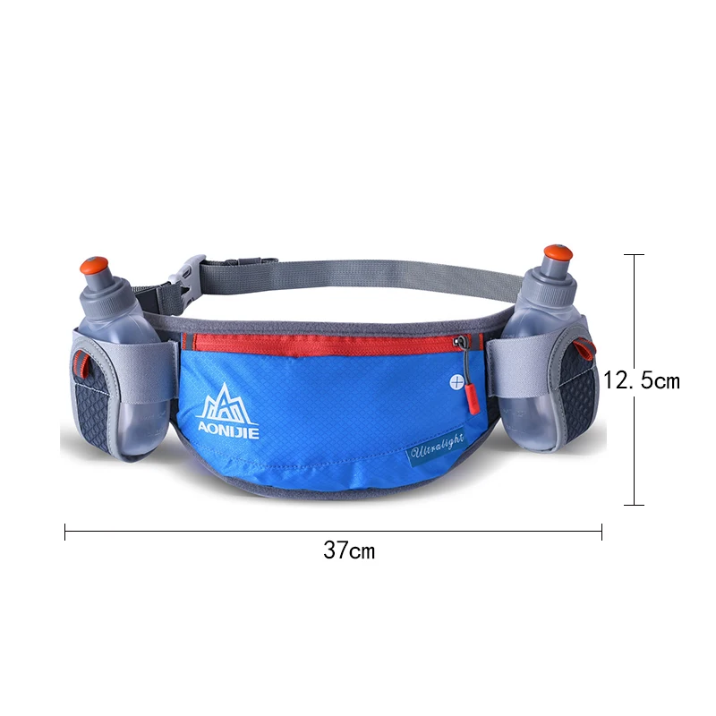 AONIJIE Unisex Running Waist Bag Waterproof Phone Holder Belt Belly Bag Reflective Handy Water Bottle Sports Running Bags