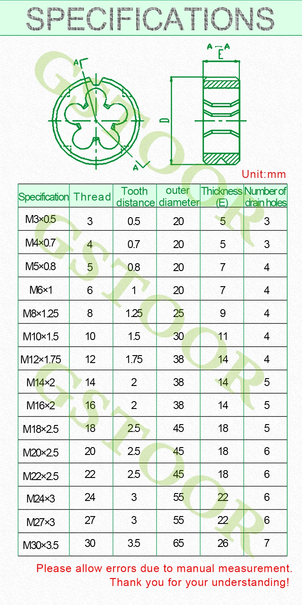 1 шт. M2 M2.5 M3 M3.5 метрический инструмент для резьбы правой руки для обработки пресс-форм