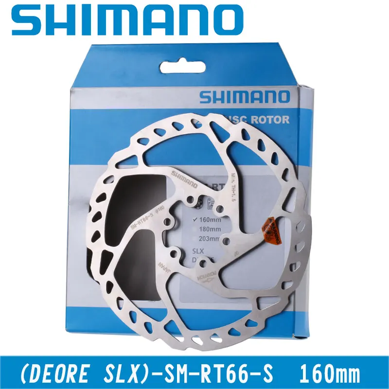 Shimano DEORE SM RT66 дисковые тормозные диски 160 мм MTB 6 болт тип запчасти для
