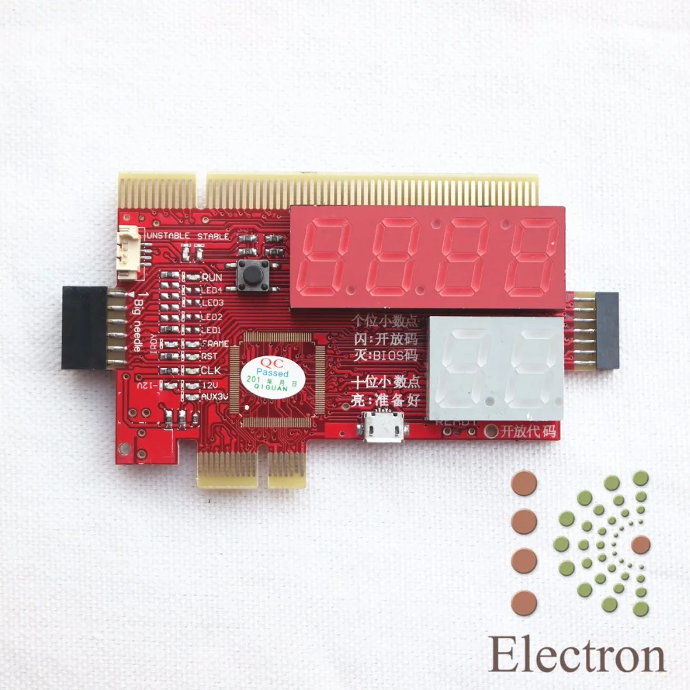 Общий компьютер настольный ноутбук LPC шесть диагностическая карта PCI E
