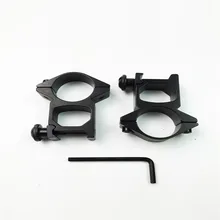 Тактический 20 мм Weaver Rail 25,4 мм прицела крепления кольца охотничье крепление аксессуары для Пикатинни