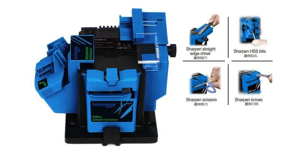 

Electrical Multifunctional Sharpener Grinding 3 in 1 chisel scissors knives