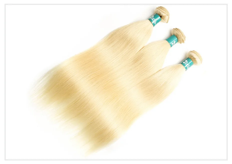  Blonde Bundles Straight Human Hair (2)